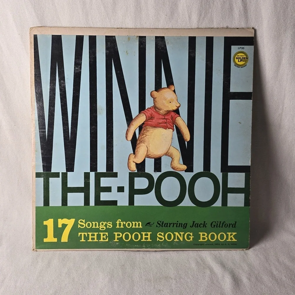 Songs From The Pooh Song Book 1952‎ LP Starring Jack Gilford